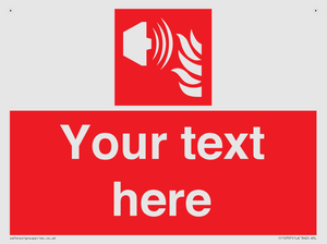 Custom Fire: Fire alarm sounder